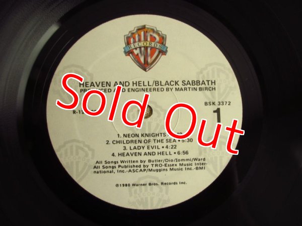 画像3: Black Sabbath / Heaven And Hell (3)