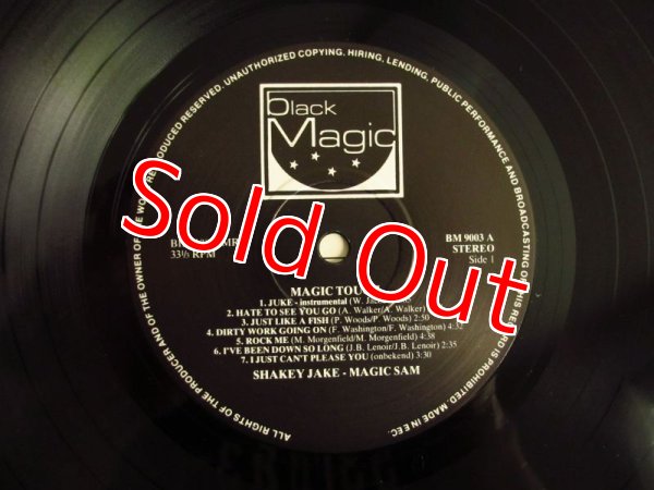 画像3: Magic Sam & Shakey Jake / Magic Touch (Live At Sylvio's 1968) (3)