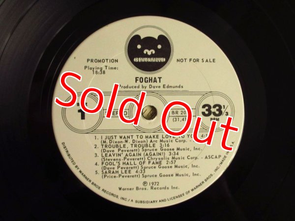 画像3: Foghat / Foghat (3)
