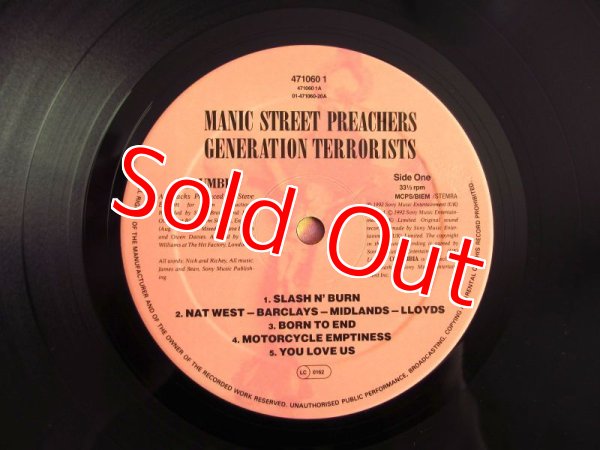 画像4: Manic Street Preachers / Generation Terrorists (4)