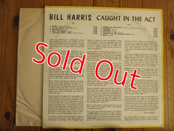 画像2: Bill Harris / Caught In The Act (2)