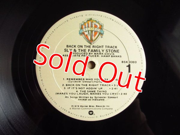 画像3: Sly & The Family Stone / Back On The Right Track (3)