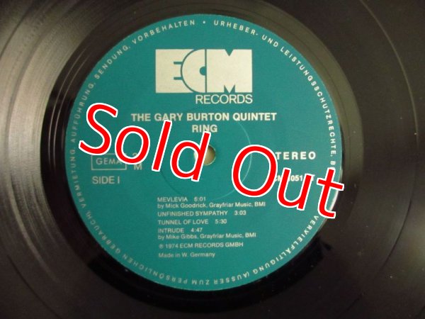 画像3: The Gary Burton Quintet with Eberhard Weber - Pat Metheny(g) / Ring (3)