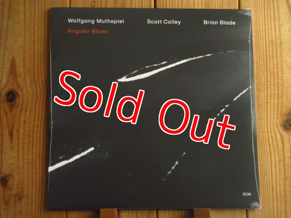 画像1: 今やECMの看板ギタリスト、ウォルフガングムースピールの2020年作品がアナログ盤で入荷！■Wolfgang Muthspiel, Scott Colley, Brian Blade / Angular Blues (1)