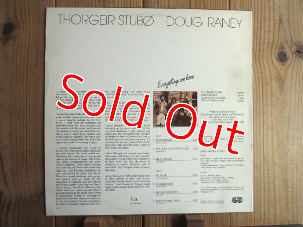 画像2: ★Thorgeir Stubo & Doug Raney / Everything We Love (2)