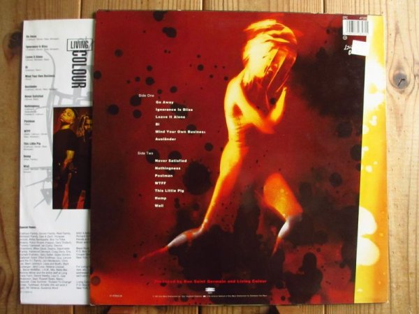 画像2: Living Colour / Stain (2)