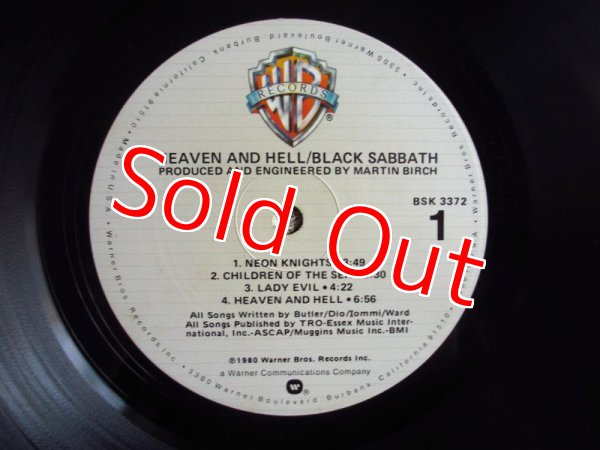 画像3: Black Sabbath / Heaven And Hell (3)