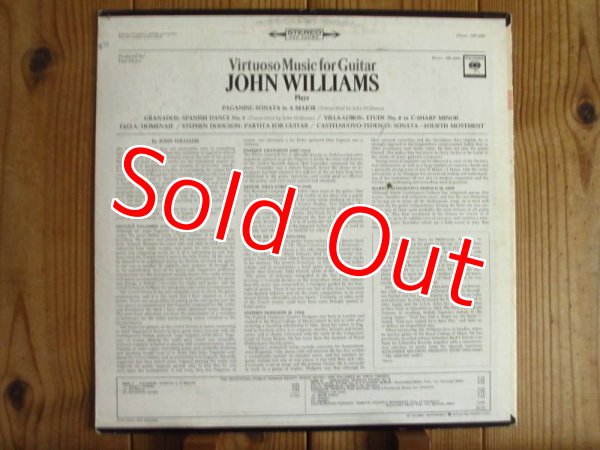 画像2: John Williams / Virtuoso Music For Guitar (2)