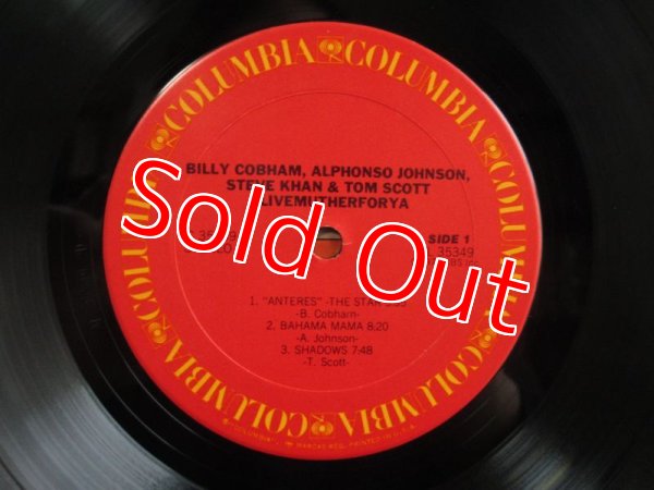 画像3: Billy Cobham, Steve Khan, Alphonso Johnson, Tom Scott / Alivemutherforya (3)