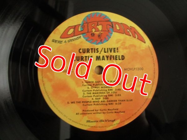 画像5: Curtis Mayfield / Curtis - Live! (5)