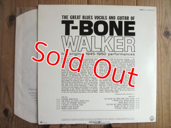 画像2: T-Bone Walker / The Great Blues Vocals And Guitar Of T-Bone Walker (His Original 1945-1950 Performances) (2)