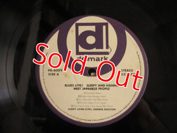 画像3: Sleepy John Estes, Hammie Nickson / Blues Live! Sleepy & Hammie Meet Japanese People (3)