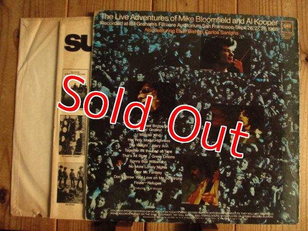 画像3: Mike Bloomfield And Al Kooper / The Live Adventures Of Mike Bloomfield And Al Kooper (3)