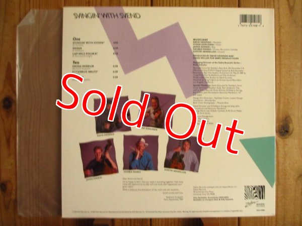 画像2: David Grisman Quintet Featuring Svend Asmussen / Svingin' With Svend (2)