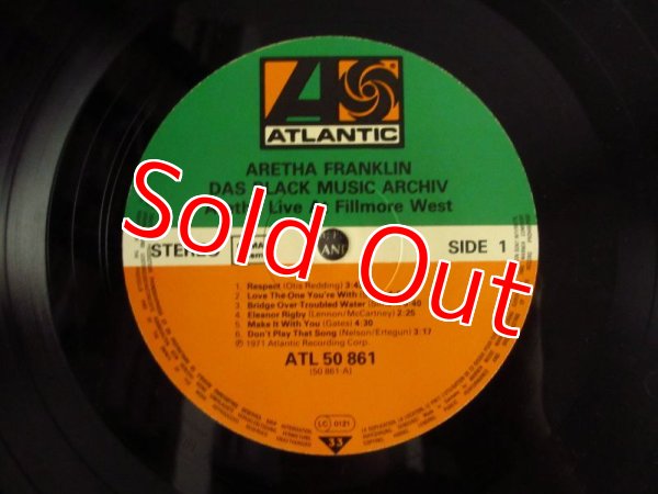 画像3: Aretha Franklin / Live At Fillmore West (3)