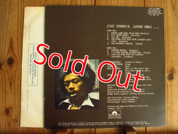 画像2: Jimi Hendrix / Loose Ends... (2)