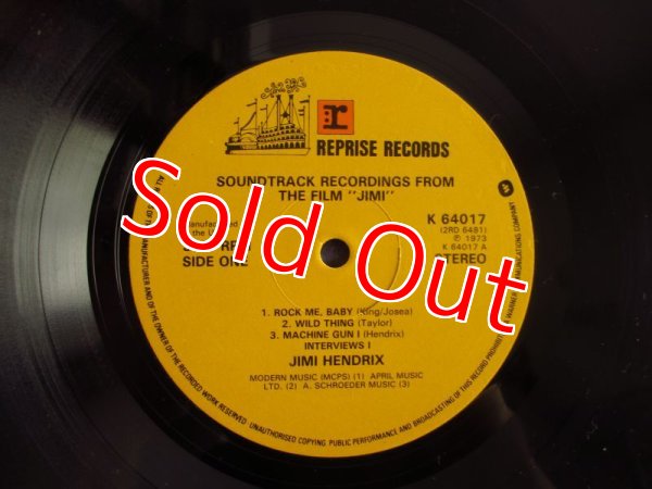 画像4: Jimi Hendrix / Sound Track Recordings From The Film "Jimi Hendrix" (4)