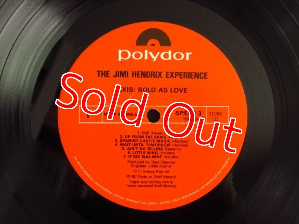 画像3: The Jimi Hendrix Experience / Axis: Bold As Love (3)