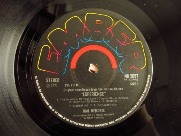 画像4: Jimi Hendrix / Original Sound Track "Experience" (4)