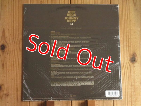 画像2: 限定Gold Nugget Vinyl仕様！ジェフベックの2022年作品がアナログ盤で入荷！■Jeff Beck, Johnny Depp / 18 (2)