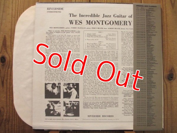 画像2: Wes Montgomery / The Incredible Jazz Guitar (2)