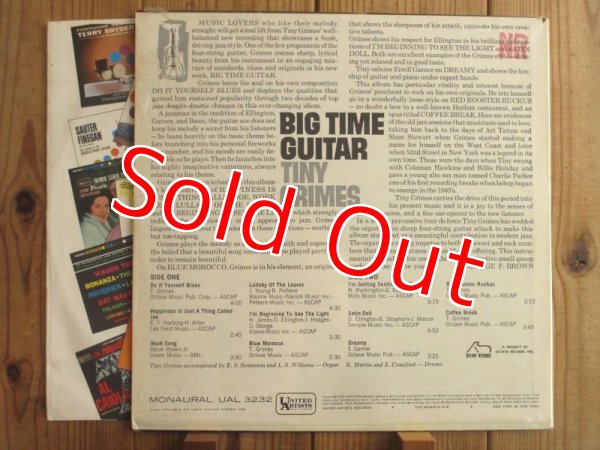 画像2: Tiny Grimes / Big Time Guitar With Organ And Rhythm (2)