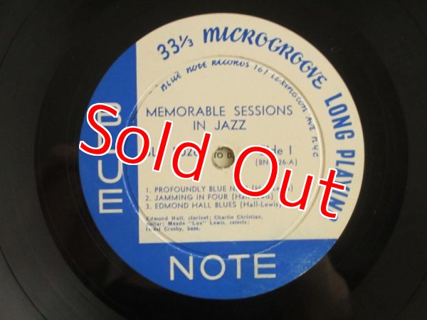 画像3: Charlie Christian, Edmond Hall, Meade Lux Lewis, Red Norvo, Teddy Wilson / Memorable Sessions On Blue Note (3)