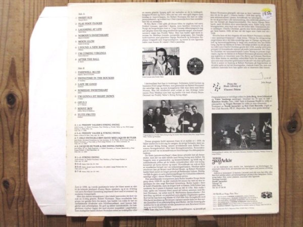 画像2: Robert Normann / "String Swing" - The Complete Jazz Recordings Volume 1: 1938-1941 (2)