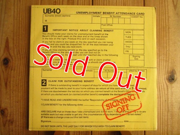 画像1: UB40 / Signing Off (1)