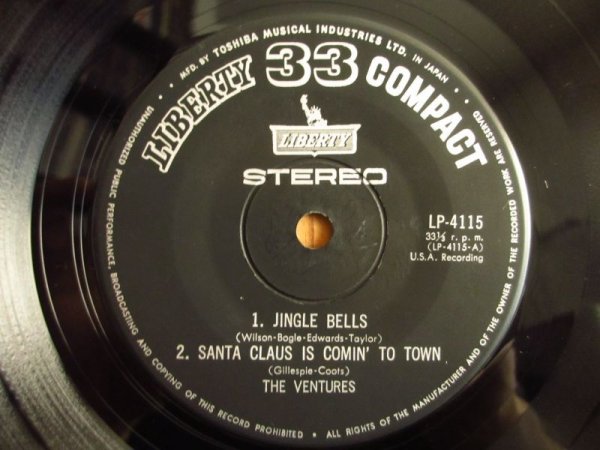 画像2: The Ventures / Jingle Bells (2)
