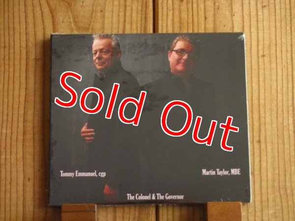 画像1: 現代最高峰ギタリスト2人によるギターデュオ決定版！■Tommy Emmanuel & Martin Taylor / The Colonel & The Governor (1)