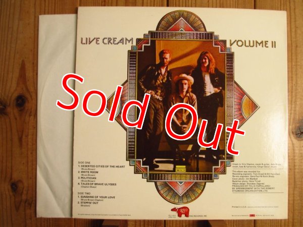 画像2: Cream / Live Cream Volume II (2)