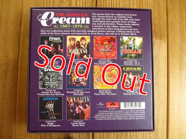 画像3: Cream / The Singles 1967-1970 (10枚組EP BOX SET)  (3)