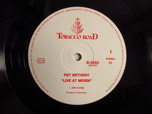 画像3: Pat Metheny Featuring Dave Brubeck, Bill Smith, Randy Jones, The Heath Brothers / Live At Midem (3)