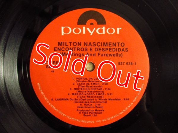 画像3: Milton Nascimento / Encontros E Despedidas (3)