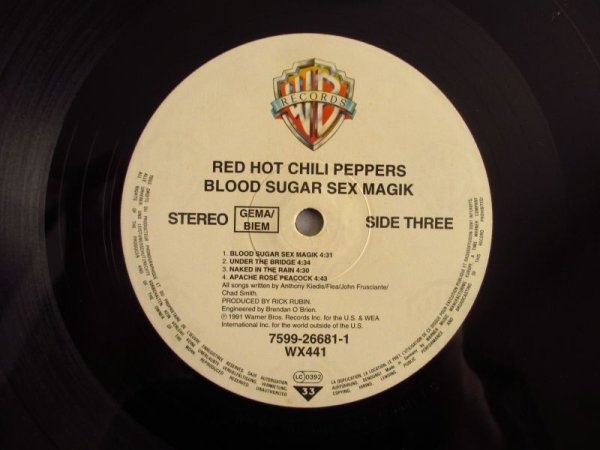 画像3: Red Hot Chili Peppers / Blood Sugar Sex Magik (3)