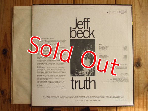 画像2: Jeff Beck / Truth (2)
