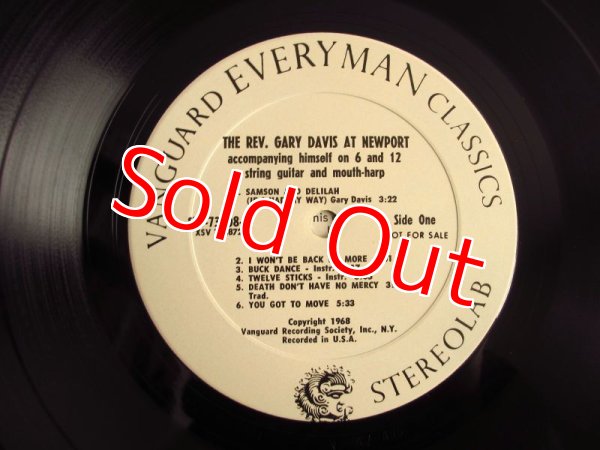画像3: Rev. Gary Davis / The Reverend Gary Davis At Newport (3)