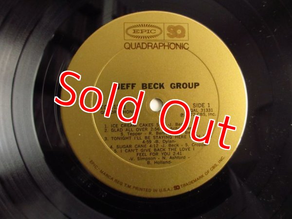 画像3: ミックス違いの4チャンネル盤！■Jeff Beck Group / Jeff Beck Group (SQ - Quadraphonic) (3)