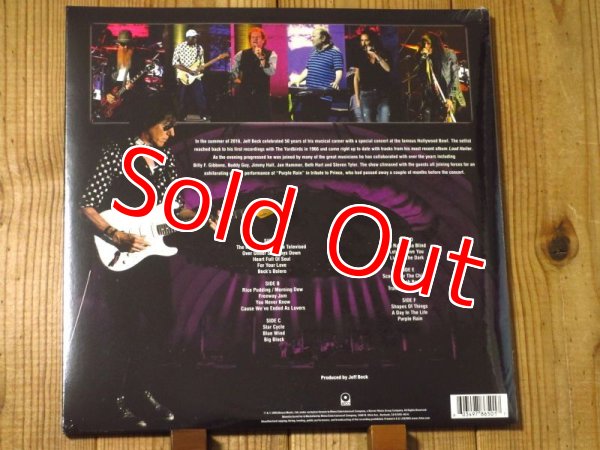 画像2: ⭐️ジェフベックの2018年ライヴ3枚組アナログ盤が入荷！■Jeff Beck / Live At The Hollywood Bowl (2)