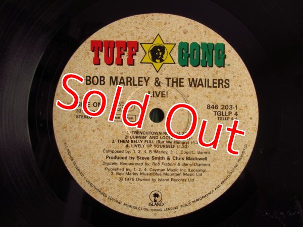 画像3: Bob Marley And The Wailers / Live! (3)