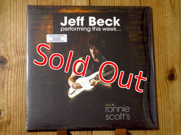 画像1: 未開封デッドストック！追加収録仕様３枚組アナログ盤が入荷！■Jeff Beck / Performing This Week...Live At Ronnie Scott's (1)