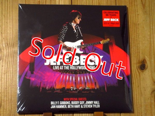 画像1: ⭐️ジェフベックの2018年ライヴ3枚組アナログ盤が入荷！■Jeff Beck / Live At The Hollywood Bowl (1)