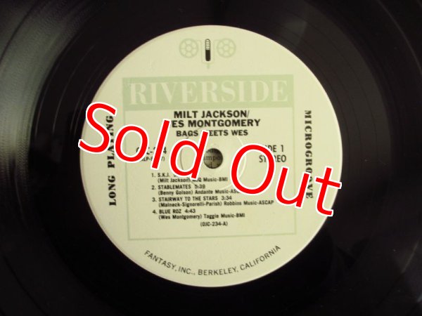 画像3: Milt Jackson and Wes Montgomery / Bags Meets Wes! (3)