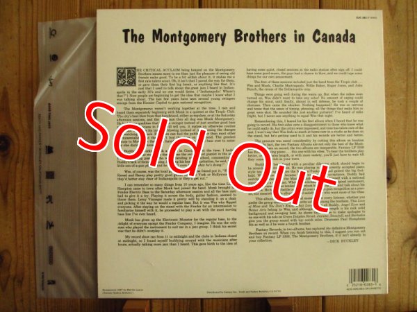 画像2: The Montgomery Brothers / The Montgomery Brothers In Canada (2)