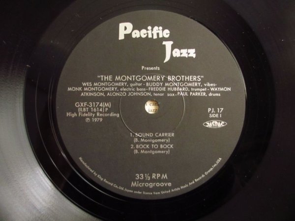 画像3: Wes, Buddy & Monk Montgomery Featuring Harold Land & Freddie Hubbard / The Montgomery Brothers (3)