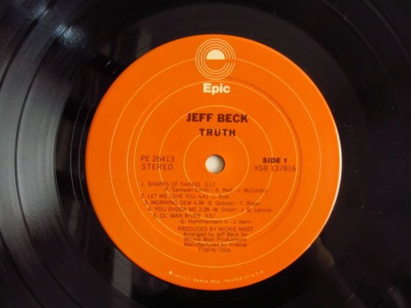 画像3: Jeff Beck / Truth (3)