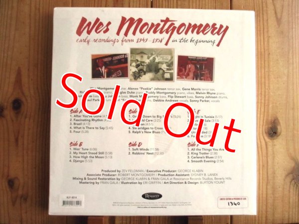 画像2: 再入荷！驚愕の未発表音源！3枚組LP ■Wes Montgomery / Early Recordings from 1949-1958 In the Beginning(3LP/180G) (2)
