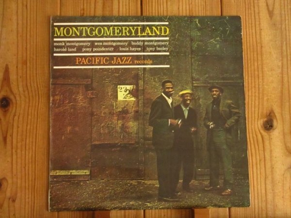 画像1: Wes Montgomery, Buddy Montgomery, Harold Land, Pony Poindexter, Louis Hayes, Tony Bazley / Montgomeryland (1)