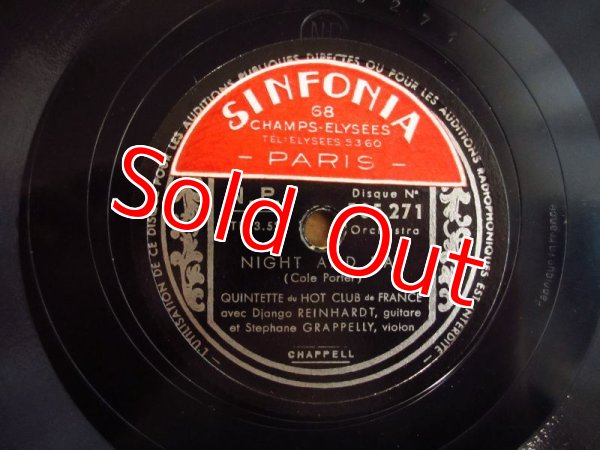 画像1: Quintette Du Hot Club De France / Undecided & Night And Day (1)
